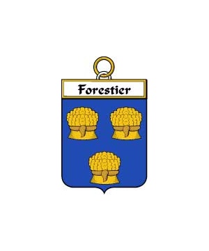 French/F/Forestier-Crest-Coat-of-Arms