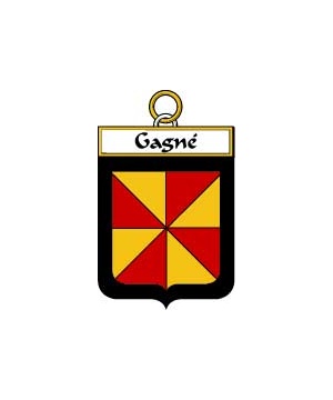 French/G/Gagne-or-Gasnier-Crest-Coat-of-Arms