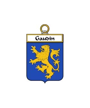 French/G/Gaudin-Crest-Coat-of-Arms