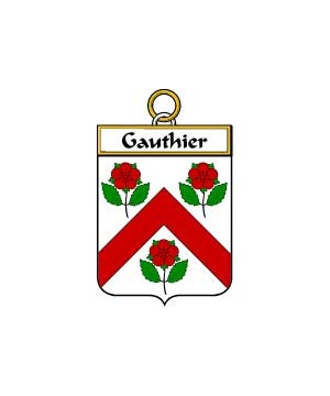 French/G/Gauthier-Crest-Coat-of-Arms