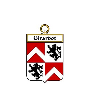 French/G/Girardot-Crest-Coat-of-Arms