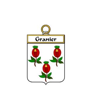 French/G/Granier-Crest-Coat-of-Arms