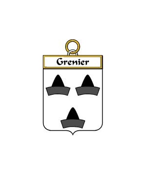 French/G/Grenier-Crest-Coat-of-Arms