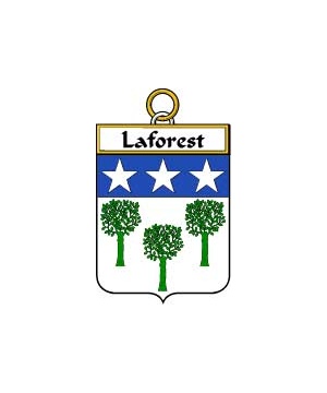 French/L/Laforest-(Forest-de-la)-Crest-Coat-of-Arms