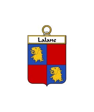 French/L/Lalane-Crest-Coat-of-Arms