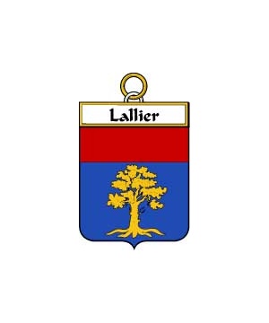 French/L/Lallier-Crest-Coat-of-Arms