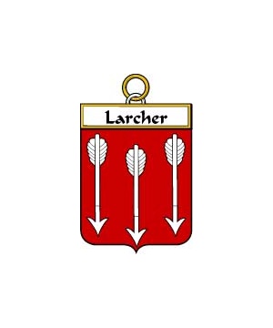 French/L/Larcher-Crest-Coat-of-Arms