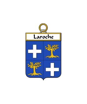 French/L/Laroche-Crest-Coat-of-Arms