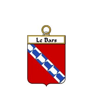 French/L/Le-Bars-(-de-le-Bars)-Crest-Coat-of-Arms