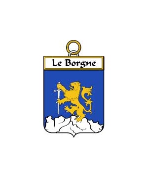 French/L/Le-Borgne-Crest-Coat-of-Arms