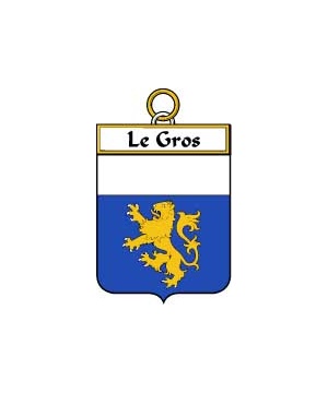 French/L/Le-Gros-(Gros-le)-Crest-Coat-of-Arms