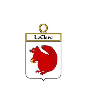 French/L/LeClerc-(Clerc-le)-Crest-Coat-of-Arms