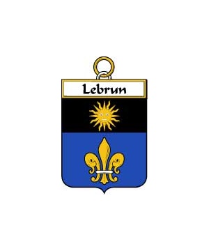 French/L/Lebrun-(-Brun-le)-Crest-Coat-of-Arms