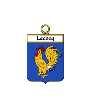 French/L/Lecocq-(Cocq-le)-Crest-Coat-of-Arms