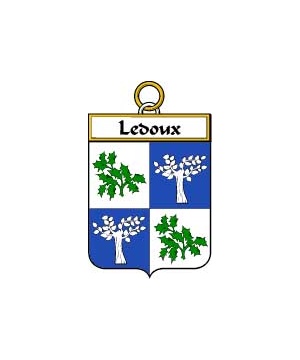 French/L/Ledoux-or-Doux-Crest-Coat-of-Arms