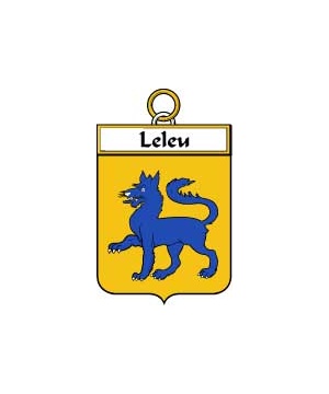 French/L/Leleu-(Leu-le)-Crest-Coat-of-Arms