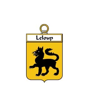 French/L/Leloup-(Loup-le)-Crest-Coat-of-Arms