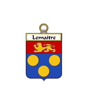 French/L/Lemaitre-(Maitre-le)-Crest-Coat-of-Arms