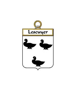 French/L/Lescuyer-(Cuyer-l)-Crest-Coat-of-Arms