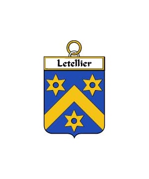 French/L/Letellier-(Tellier-le)-Crest-Coat-of-Arms