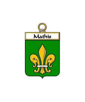 French/M/Mathis-Crest-Coat-of-Arms