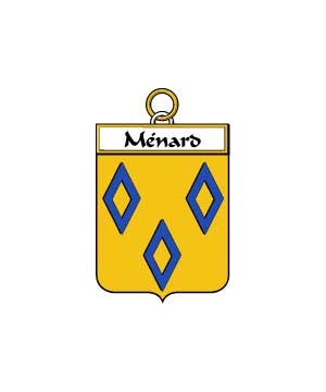 French/M/Menard-Crest-Coat-of-Arms