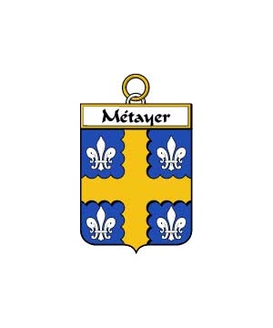 French/M/Metayer-Crest-Coat-of-Arms