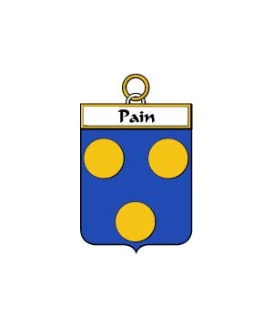 French/P/Pain-Crest-Coat-of-Arms