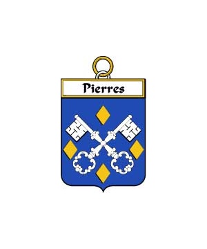 French/P/Pierres-Crest-Coat-of-Arms