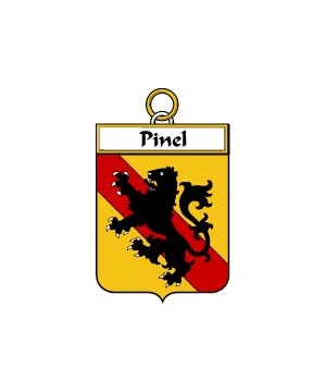 French/P/Pinel-Crest-Coat-of-Arms