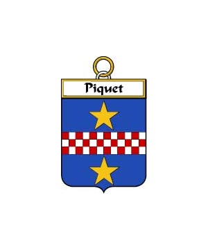 French/P/Piquet-Crest-Coat-of-Arms