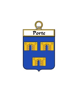 French/P/Porte-Crest-Coat-of-Arms