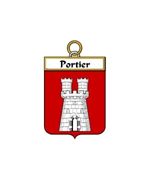 French/P/Portier-Crest-Coat-of-Arms