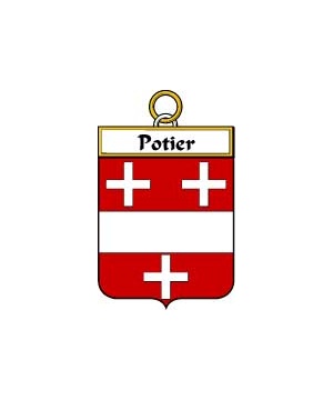 French/P/Potier-Crest-Coat-of-Arms