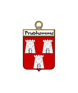 French/P/Prudhomme-Crest-Coat-of-Arms