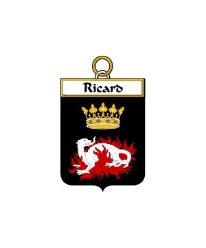 French/R/Ricard-Crest-Coat-of-Arms