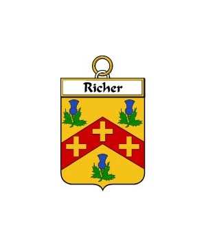 French/R/Richer-Crest-Coat-of-Arms