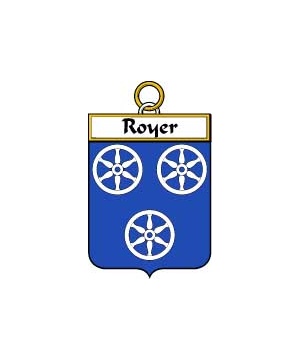 French/R/Royer-Crest-Coat-of-Arms