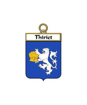 French/T/Thiriet-Crest-Coat-of-Arms