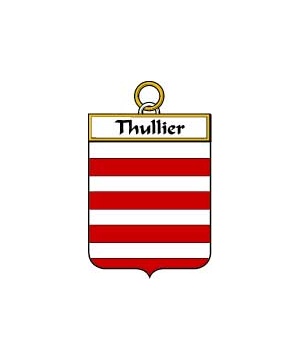 French/T/Thullier-Crest-Coat-of-Arms