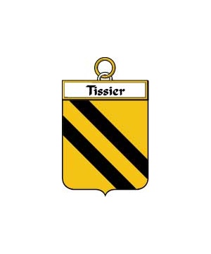 French/T/Tissier-Crest-Coat-of-Arms