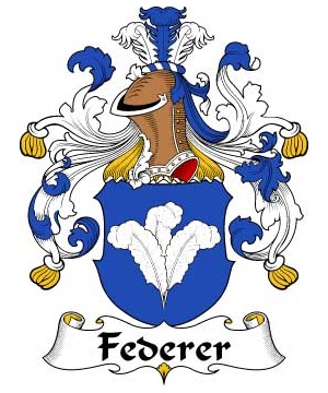 German/F/Federer-Crest-Coat-of-Arms