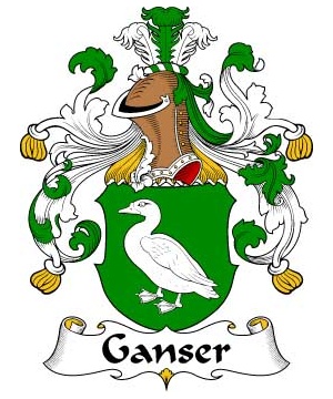 German/G/Ganser-Crest-Coat-of-Arms