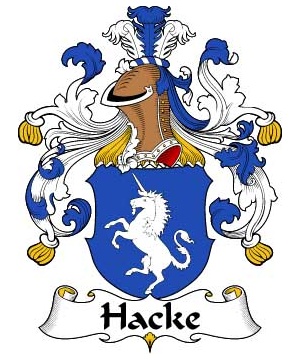 German/H/Hacke-Crest-Coat-of-Arms