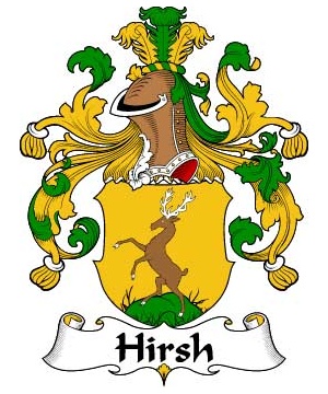 German/H/Hirsh-Crest-Coat-of-Arms