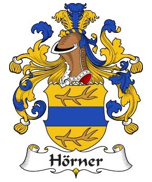 German/H/Horner-Crest-Coat-of-Arms