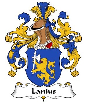 German/L/Lanius-Crest-Coat-of-Arms