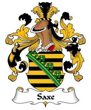 German/S/Saxe-Crest-Coat-of-Arms