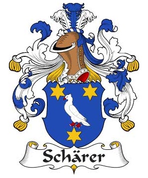 German/S/Scharer-Crest-Coat-of-Arms