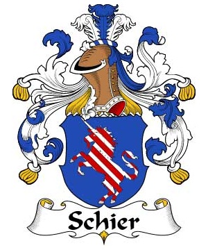 German/S/Schier-Crest-Coat-of-Arms